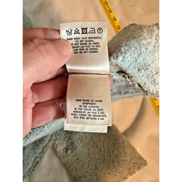 ANTHROPOLOGIE ALPACA & LACE PULLOVER SWEATER BY KNITTED & KNOTTED SZ S - Picture 9 of 14